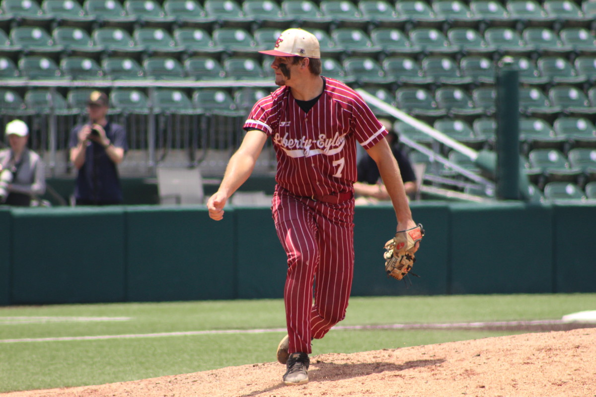 Texarkana Liberty-Eylau Canyon Randall 4A UIL state semifinals Texas baseball playoffs 060723 Andrew McCulloch 231
